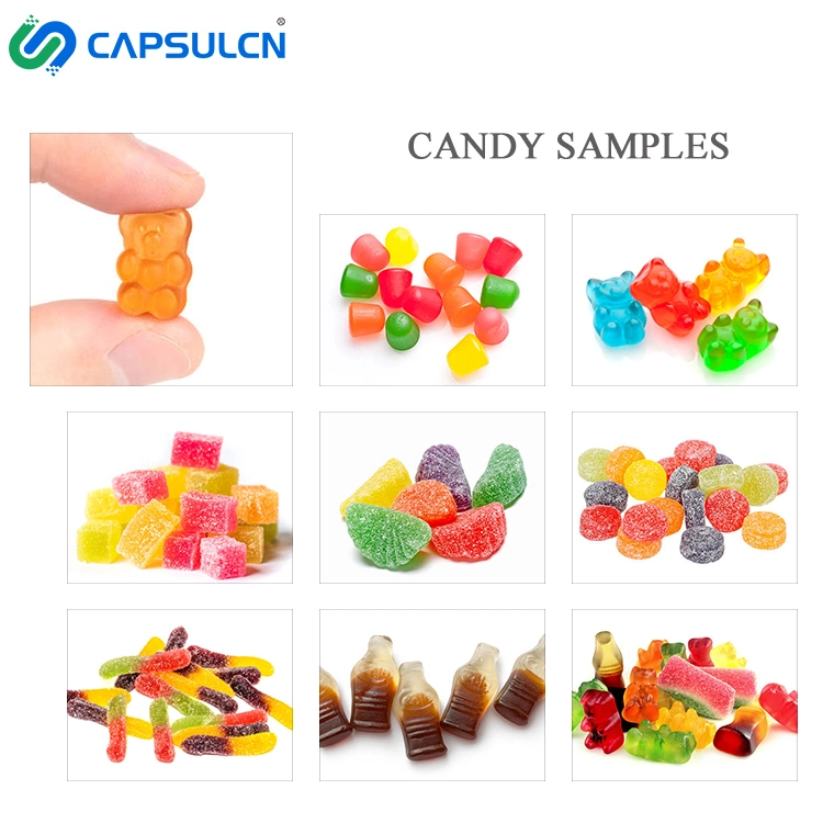 High Efficiency Fully-Automatic Gummy Candy Manufacturing Soft Candy Production Line Manufacturing Equipment