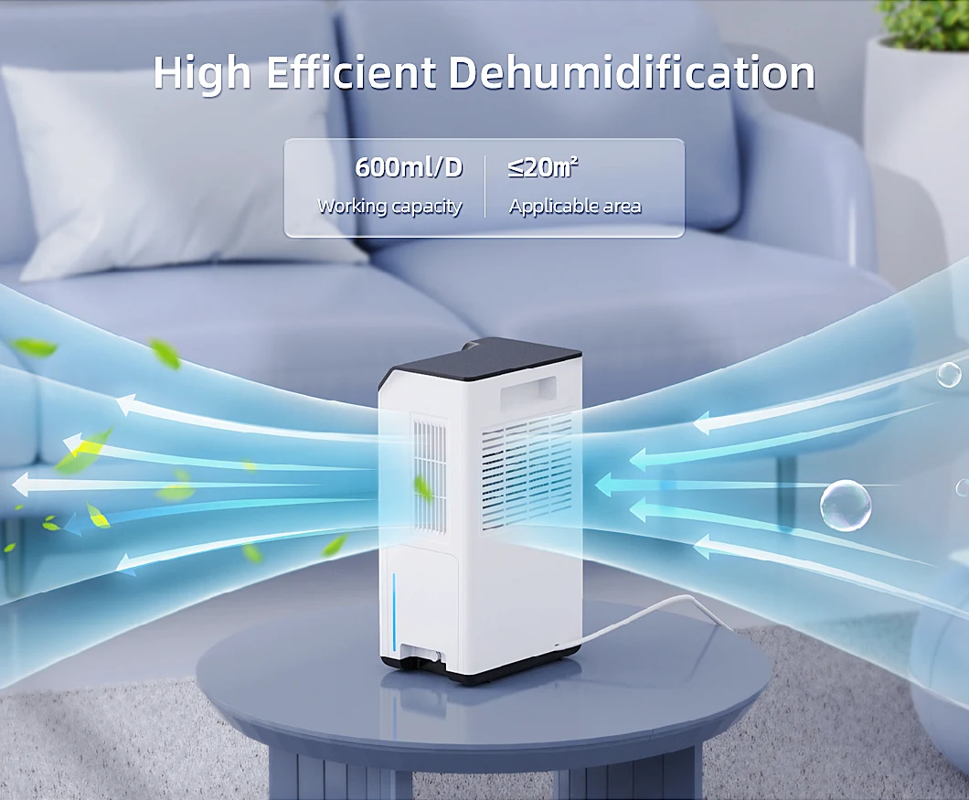 Manufacturer Wholesale Deshumidificador Electric Home Wardrobe Mini Dehumidifier