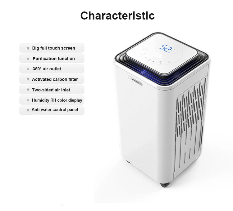 12L Bathroom Design Easy Moving Home Dehumidifier