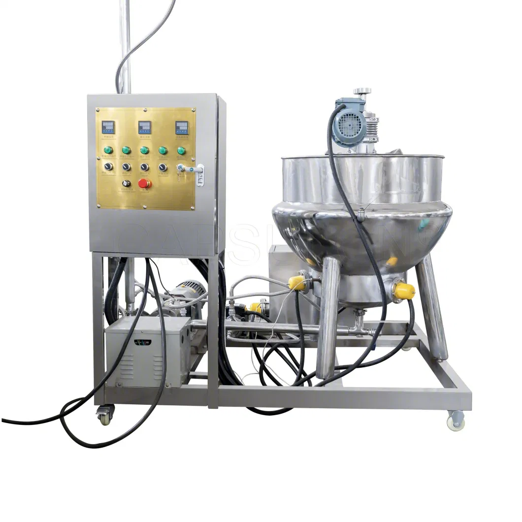 High Efficiency Fully-Automatic Gummy Candy Manufacturing Soft Candy Production Line Manufacturing Equipment