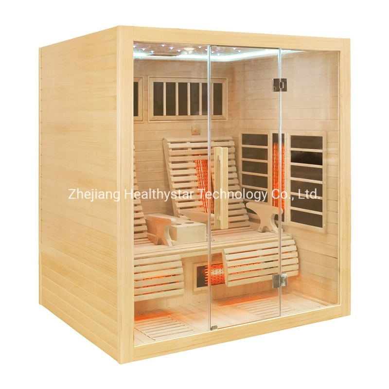 Made in China Dry Wooden Infrared Sauna Room Wholesale