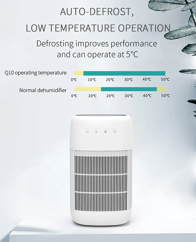 German Modern Home 220V Dehumidification Small Mini Portable WiFi Fresh Air Dehumidifier