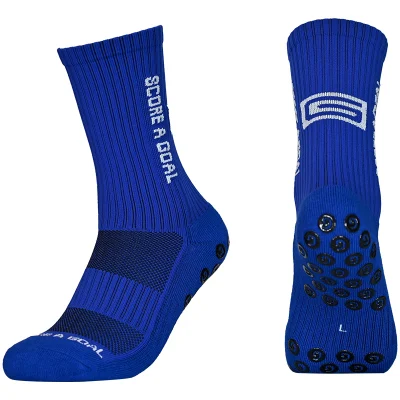 Customized Logo New Hot Sell Unisex Glue Point Sport Soccer OEM&ODM Servince Football Socks Designer Your Own Logo Non Slip Grip Crew Cotton Socks