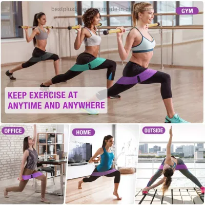 Fabric Resistance Bands Resistant Glutes HIPS Legs Exercise Fitness Cross-Fit Men Women Girls