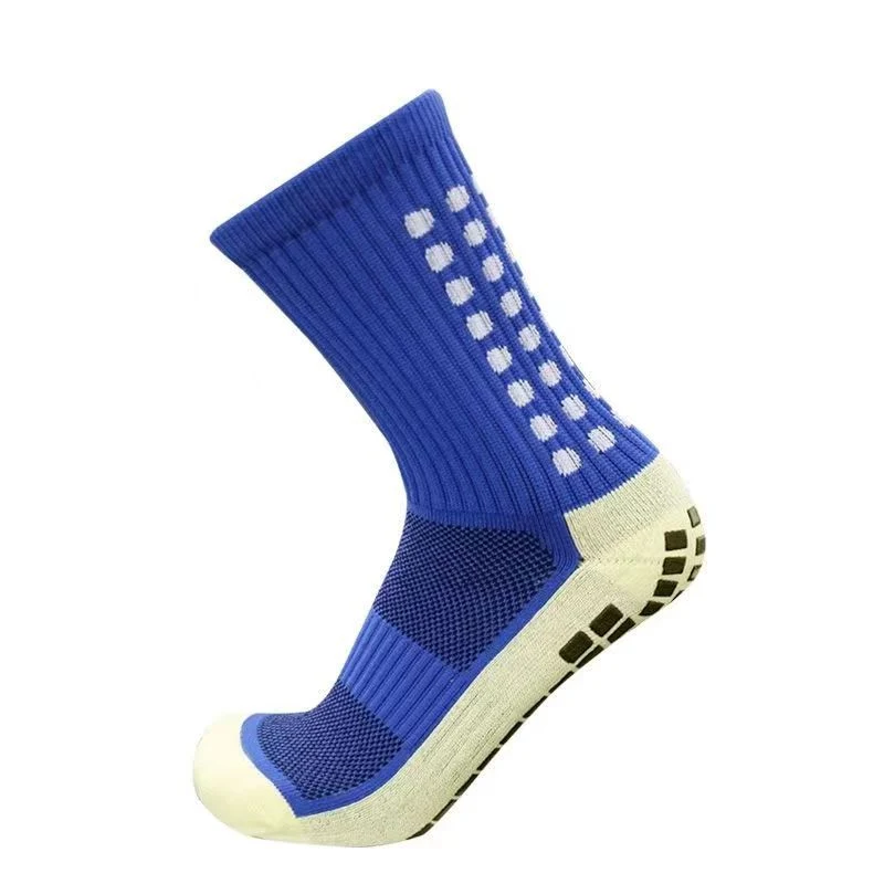 Sports Customized Training Cotton MID-Tube Grip Durable Compression MID-Tube Non-Slip Knitting Wholesale Gym Soccer Football Men Yoga Women Stocking Socks