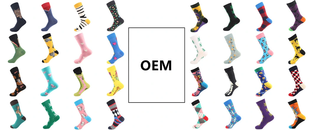 Sports Short V Pure Cotton Socks for Men OEM/ODM