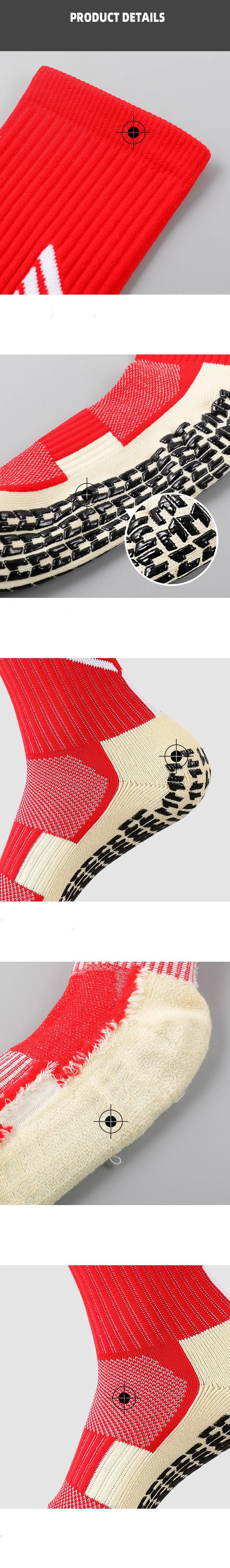 Non-Slip Football or Soccer Socks with Customized Logo