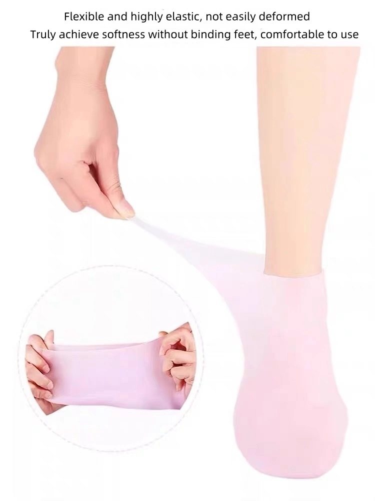 Moisturizing SPA Gloves and Socks Set Silicone Gel SPA Gloves Callus Remover Socks Foot Care Socks