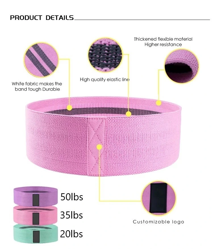 Durable Elastic Resistance Bands Fitness with Quality Assurance