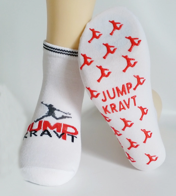 Wholesale Custom Logo Men Women Kids Unisex Yoga Jump Grip Trampoline Anti-Slip Socks