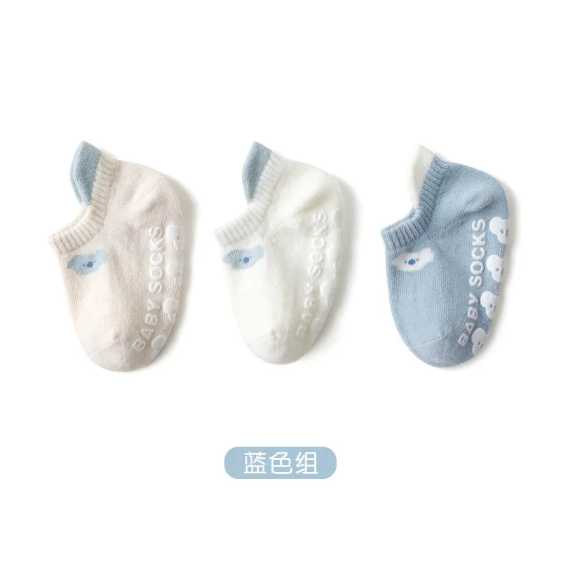 New Arrival Loose Mouth Boys Girls Short High Quality Boat Socks