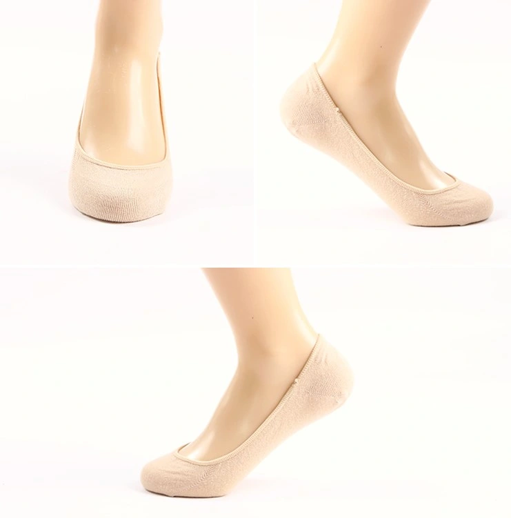 Thin Invisible Socks Women&prime;s Silicone Non-Slip Socks