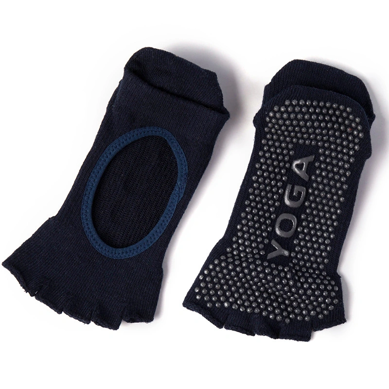 High Quality Custom Logo Non Slip Yoga Socks Wholesale for Women with 5 Toes