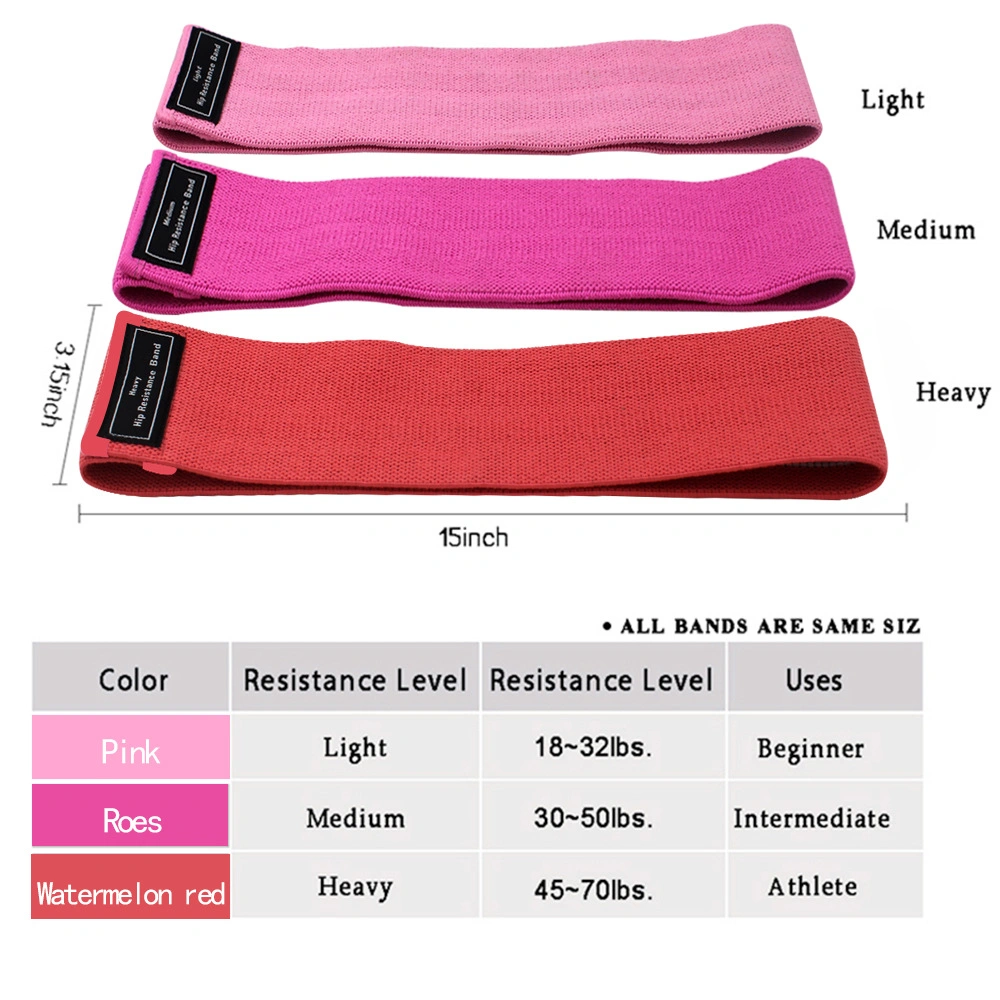 Custom Logo Booty Hip Circle Bands Home Fitness Hip Resistance Band