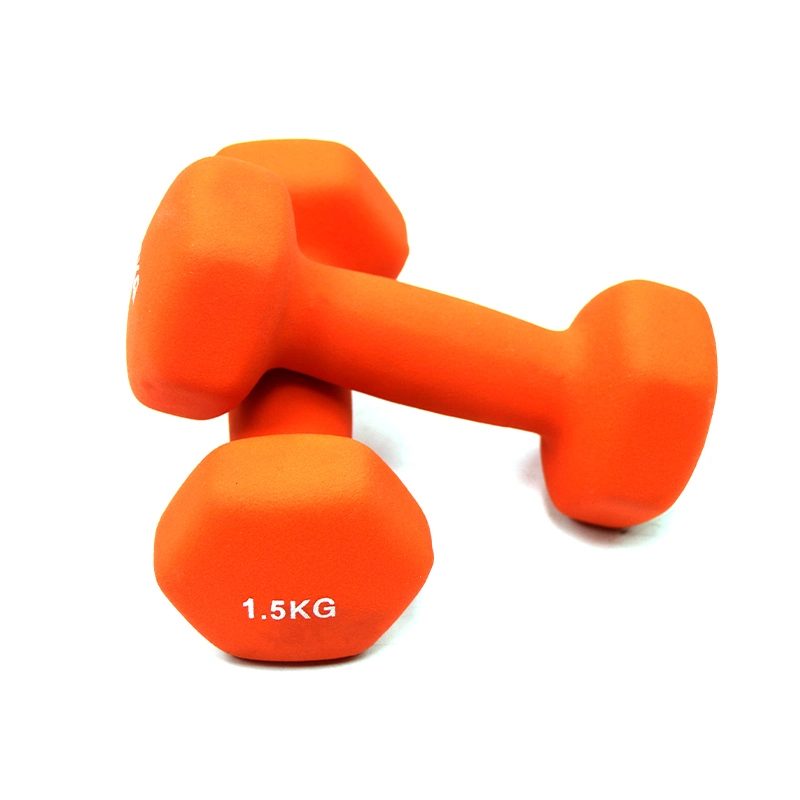 PVC Neoprene Hex Dumbbell