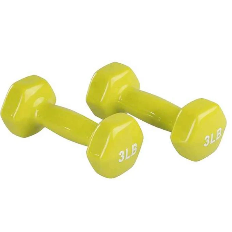 Hot Sale Vinyl Coated Cast Iron Dumbbell