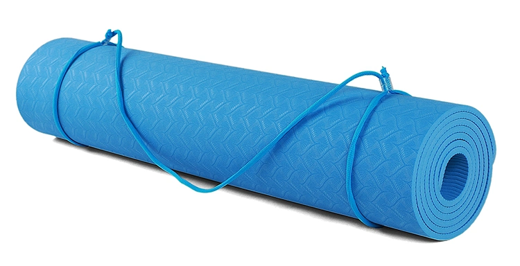 Fitness Exercise Eco-Friendly Screen Printing Waterproof Foam TPE Yoga Mat