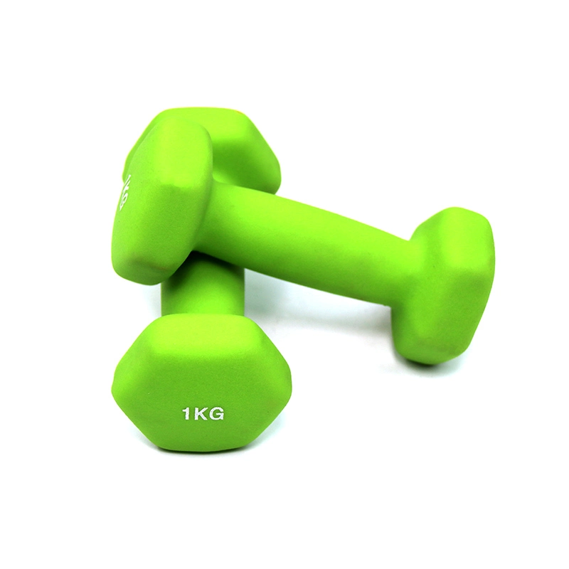 PVC Neoprene Hex Dumbbell