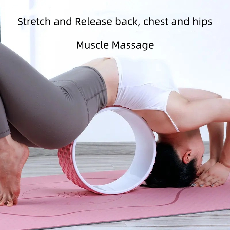 Yoga Wheel Plus for Deep Stretching and Muscle Relaxation