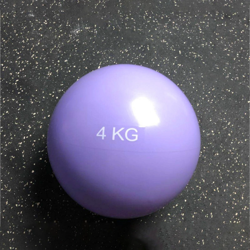 High Quality PVC Sand Filled Yoga Pilates Toning Ball Swiss Ball Anti Burst Sands Ball