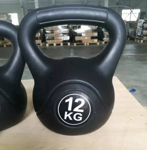 Exercise Equipment Home Gym Sports Weight Lifting Manufacture Strength Equipment Customized Logo Kettlebell Cement Kettlebell