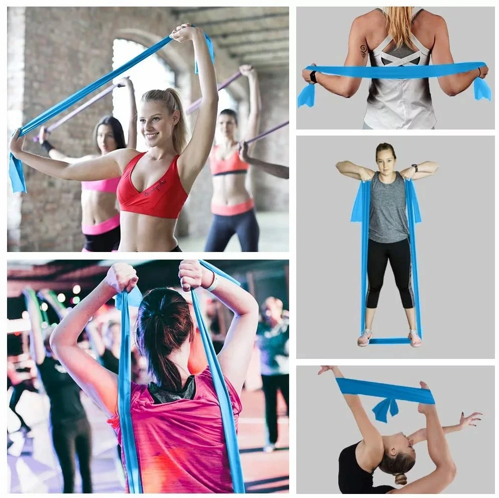 Fitness Customized Logo Exercise Bulk Resistance Bands for Wholesale