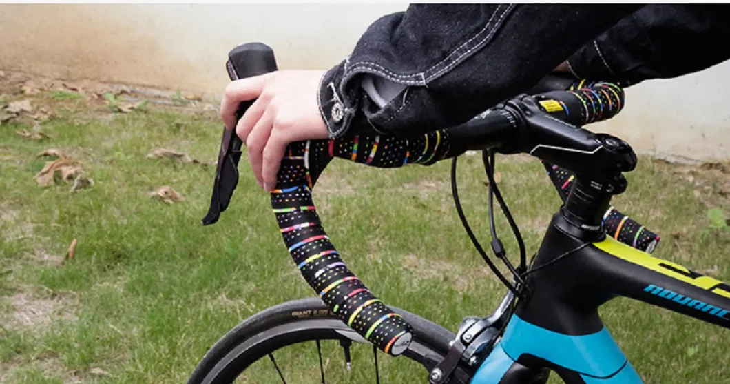 Mountain Bike Bicycle Handle Wraps Breathable Non-Slip Handlebar PU Straps Racing Bike Road Bike Wyz16744