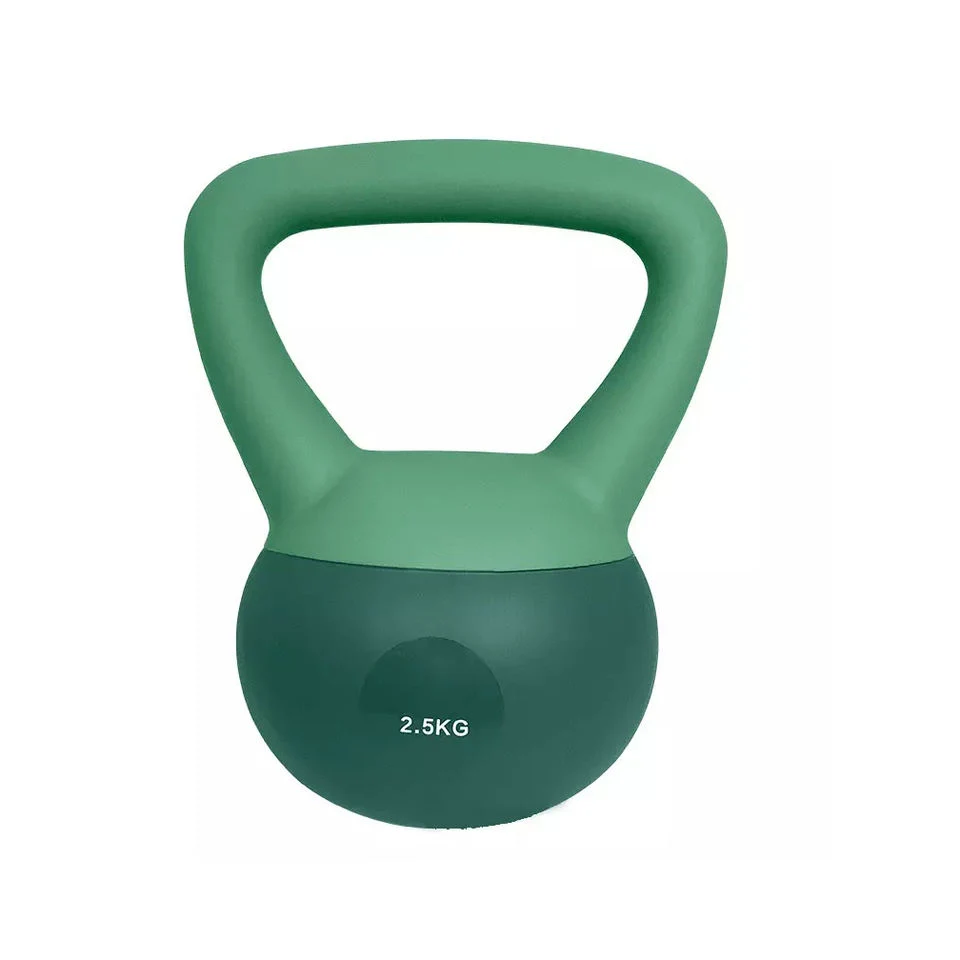 Factory Customized Wholesale Iron Sand Filled PVC Soft Kettlebell