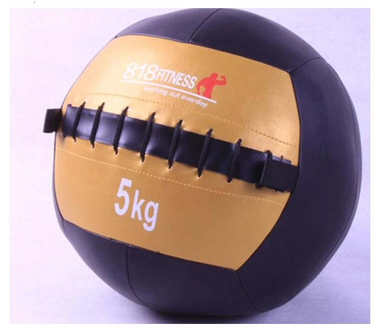 Wholesale Gym Fitness PU Soft Medicine Wall Ball Cross-Training Logo Customized Training Wall Balls