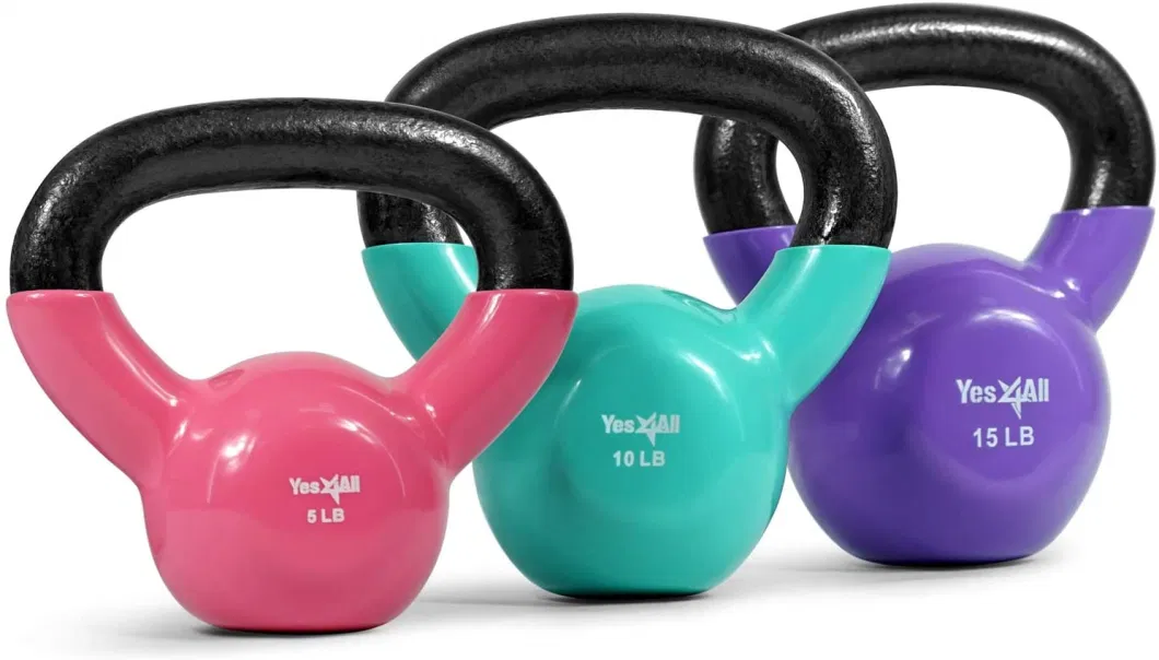 Home Exercise Fitness Gym Soft Weighted Women Kettle Bell