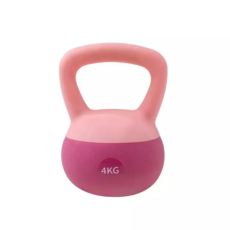 Factory Customized Wholesale Iron Sand Filled PVC Soft Kettlebell