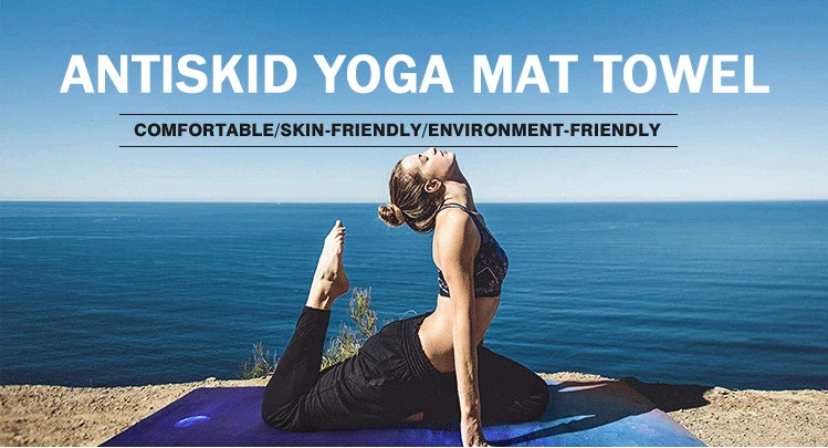 Personalized Eco Friendly Microfiber Yoga Towel Microfibre Organic Anti Slip Sports Wear Towel