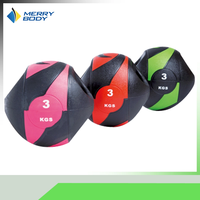 Hot Sale Crossfit Colorful Medicine Leather Medicine Balls