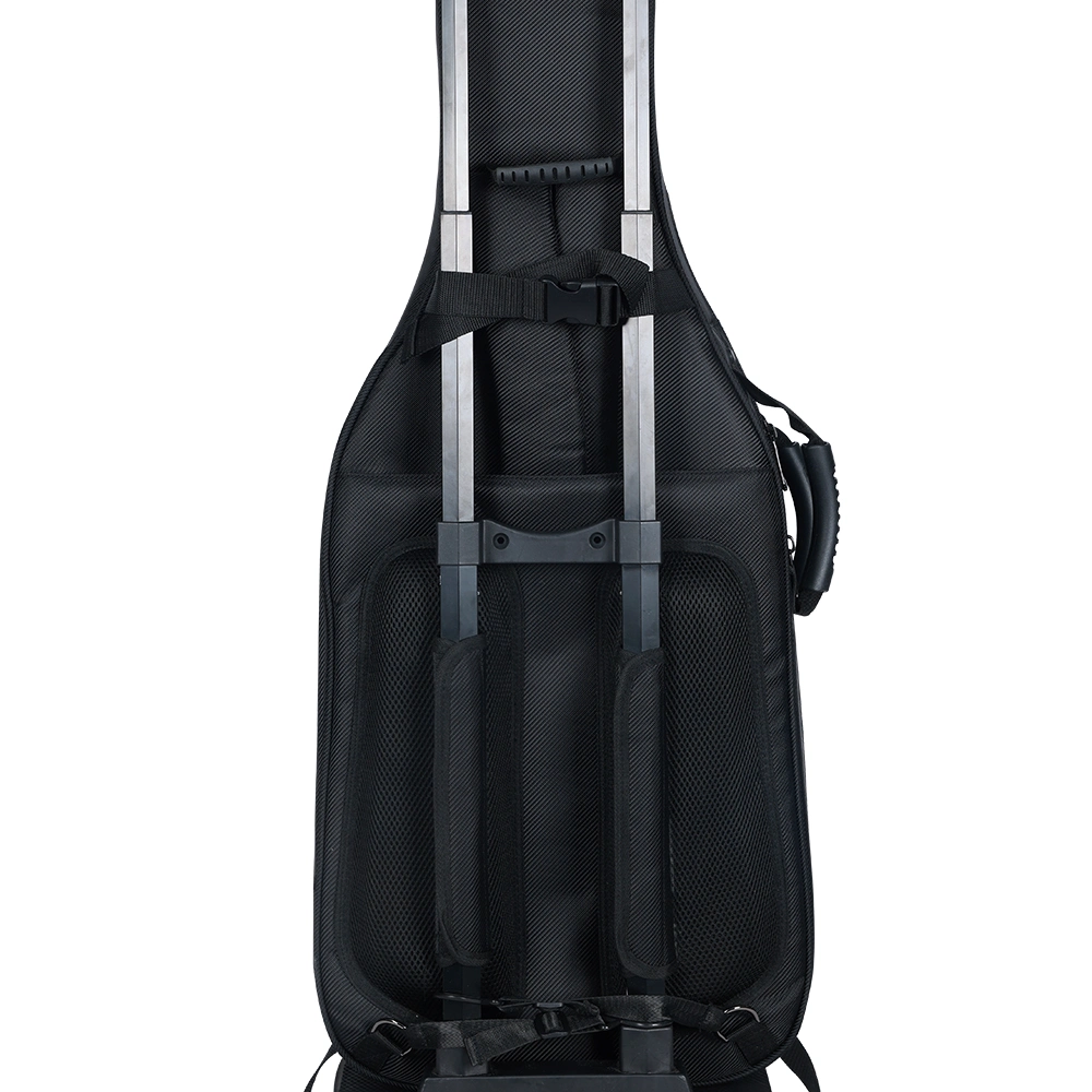 Detachable Pull Rod Custom Guitar Bass Bag 2PCS Electric Bass Guitar Bags Instrument Bags &amp; Cases (BGB16818W)