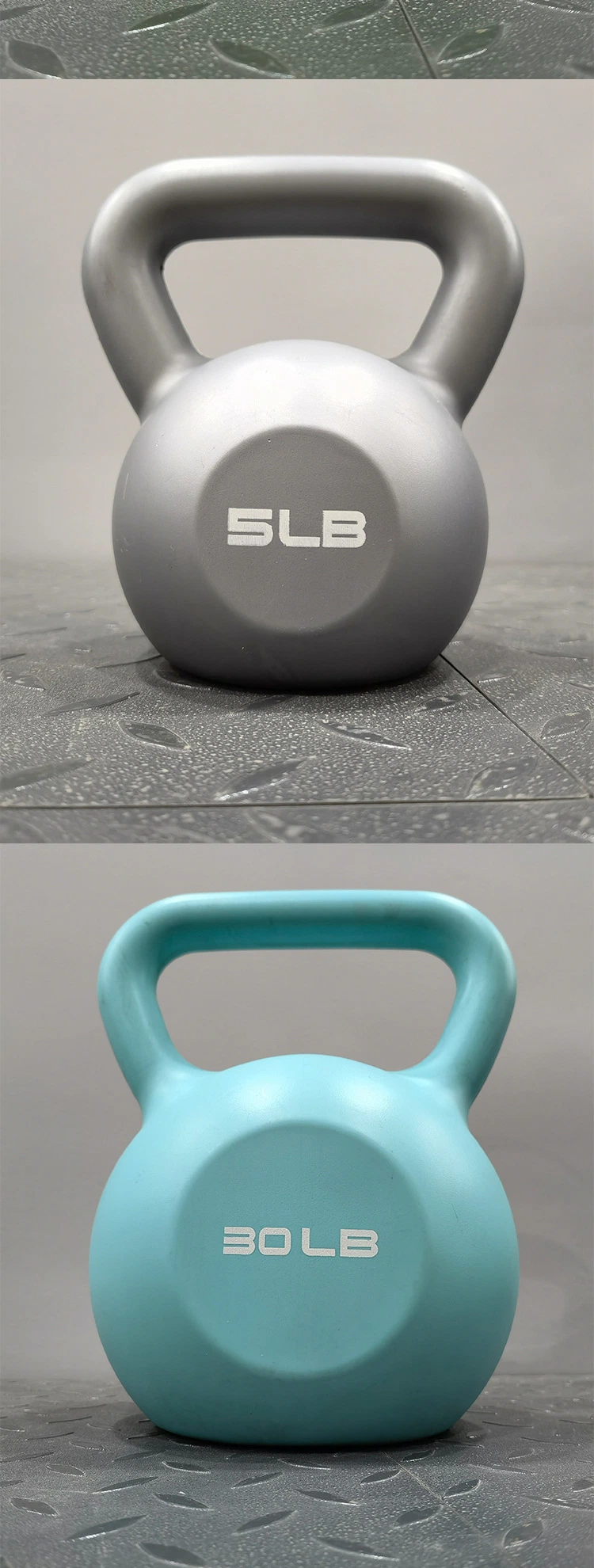 Home Use Exercise Competition Kettlebell Bodybuilding Weight Lifting Rubber Kettlebell Gym Kettlebell