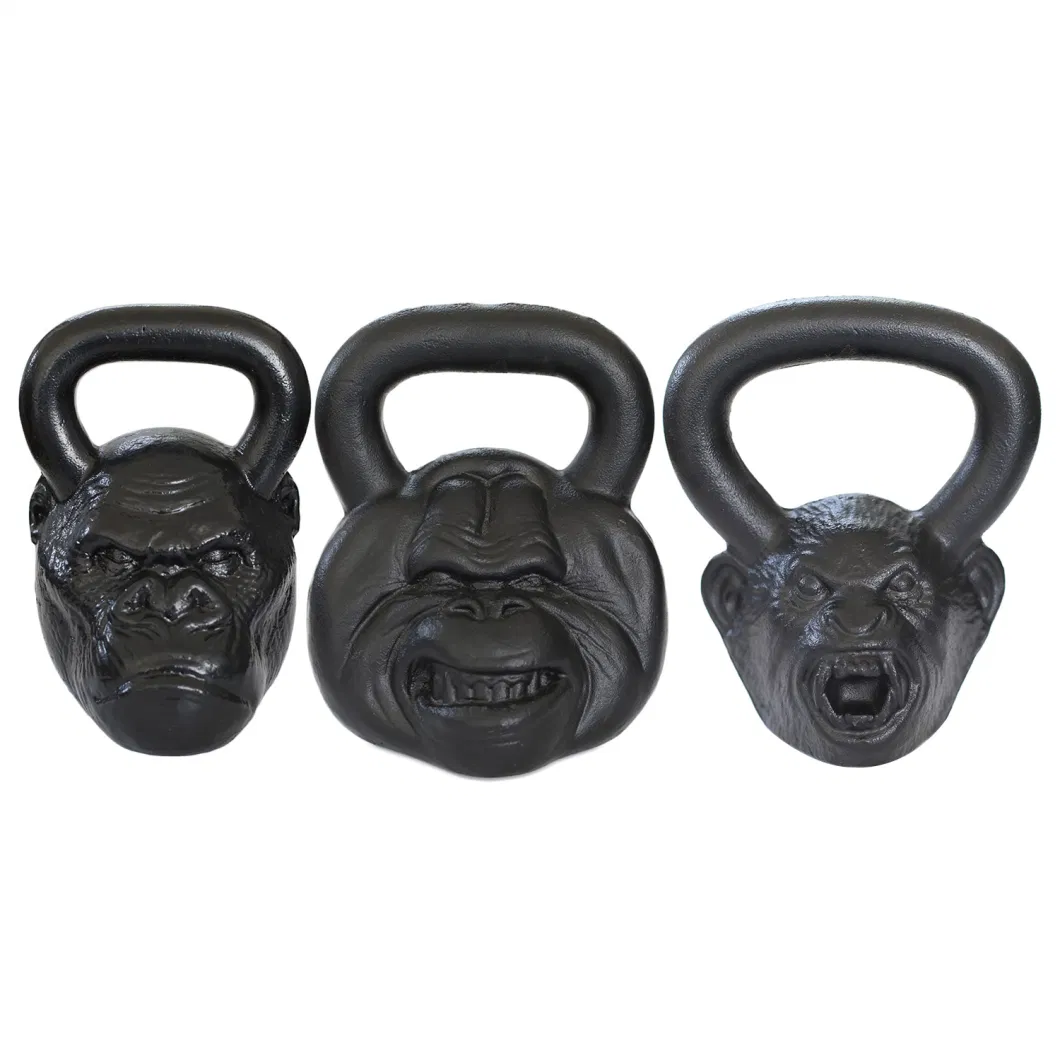 China Wholesale Price Manufacture Gym Equipment Power Lifting Kettle Bell Custom Logo Cast Iron Monster Kettle Bell