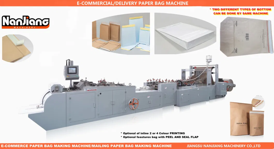 Ecommerce Paper Bag Machine E-Commerce Packaging Paper Bags for Amazon/Flipkart