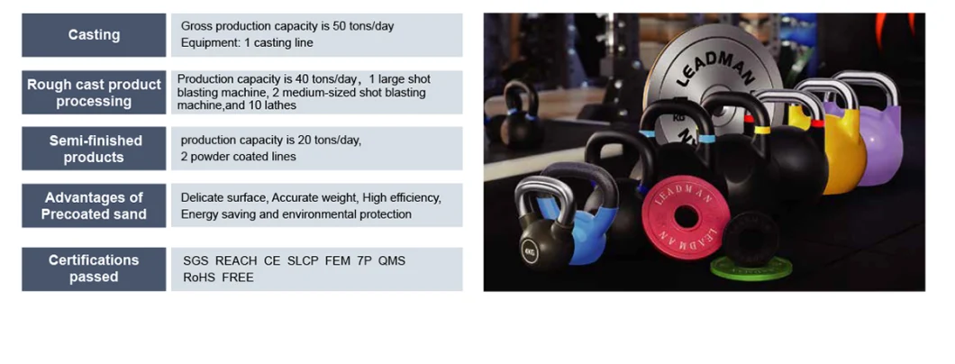 Wholesale Custom Made Kettlebell Set Fitness Equipment Lifting Free Weights Exercise Kettlebell