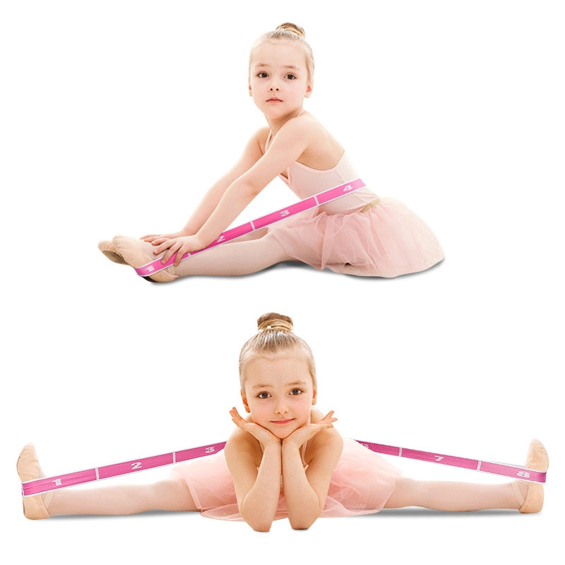 Pilates Pull Strap Yoga Elastic Pull Rope Professional Gymnastics Training Resistance Bands Latin Fitness Stretch Band