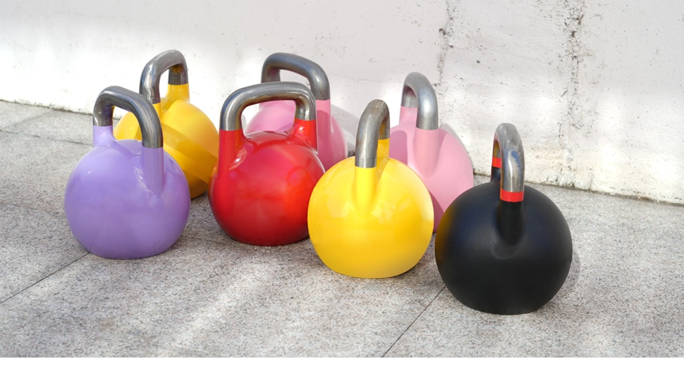 Wholesale Custom Made Kettlebell Set Fitness Equipment Lifting Free Weights Exercise Kettlebell