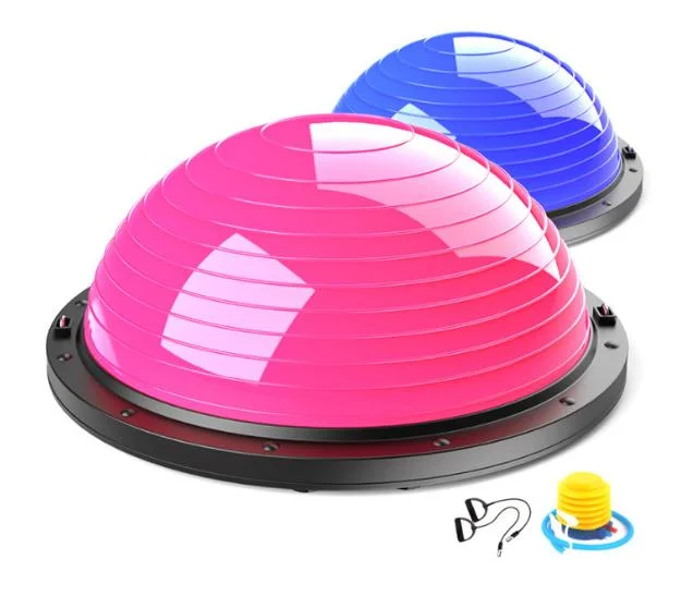 Gym Home Quality Anti Burst Yoga Ball Bosu Half Balance Ball