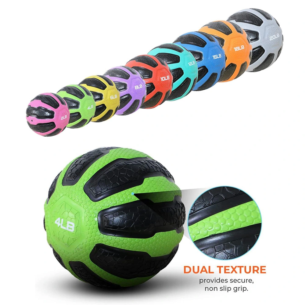 Gym Rubber Medicine Ball Use Fitness Durable Medicine Wall Ball for Weight Training Home