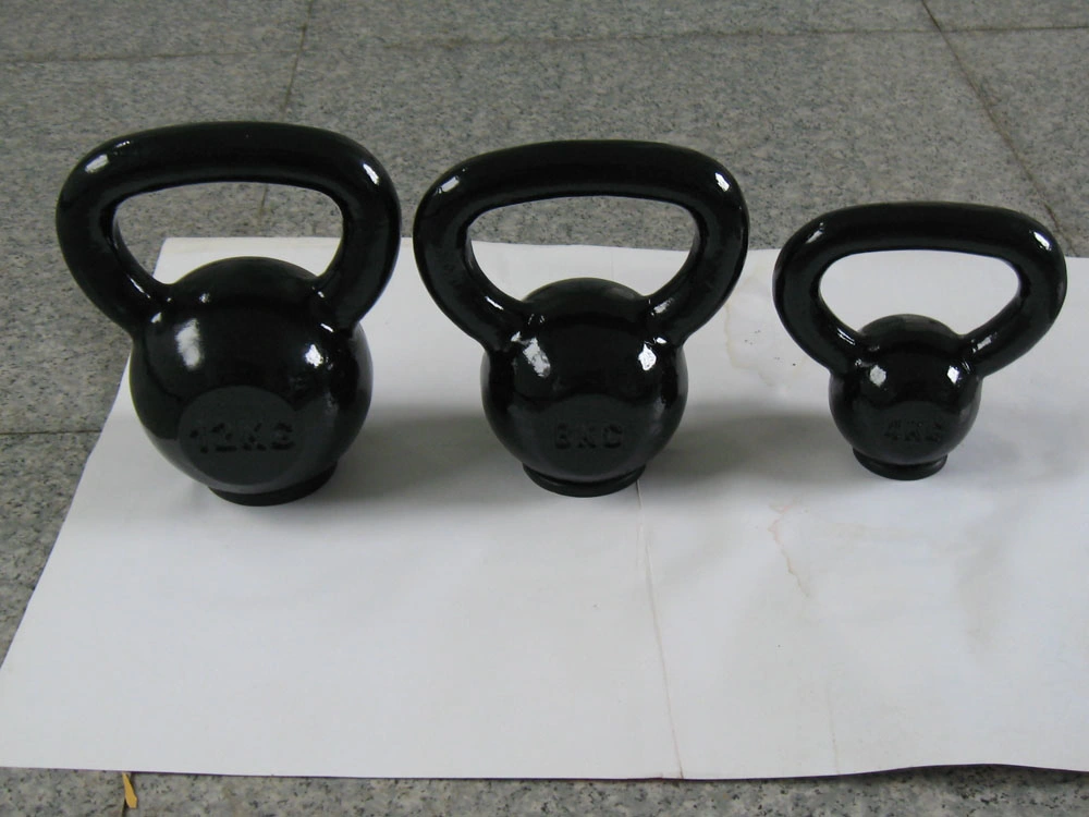 PVC Coated Neoprene Kettlebell with Rubber Base