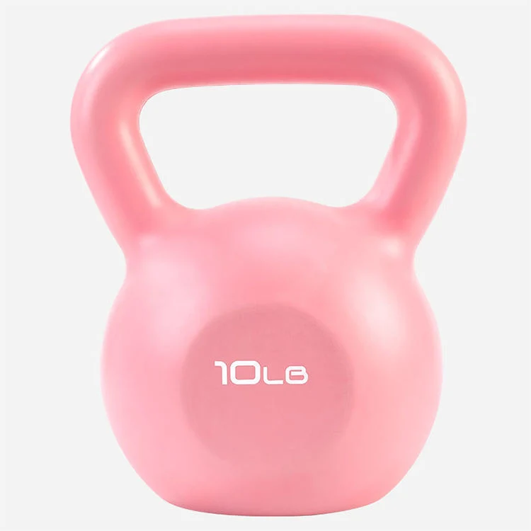 Factory Customized Wholesale Iron Sand Filled PVC Soft Kettlebell