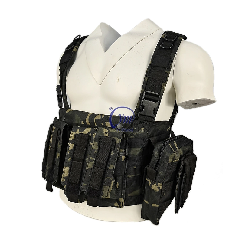 Multi Functional Outdoor Adjustable Magazine Pouch Training Tactical Vest