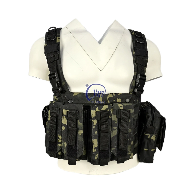 Multi Functional Outdoor Adjustable Magazine Pouch Training Tactical Vest