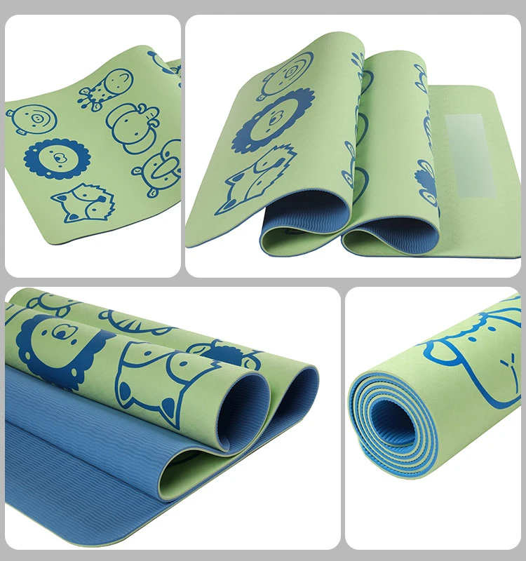 Best Beach Washable Play Pilates Non-Slip Foam TPE Yoga Mat