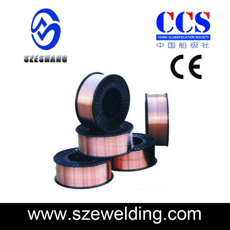 Aws Er70s-G Er70s-6 Copper Coated MIG Welding Wire D270 Plastic Spool