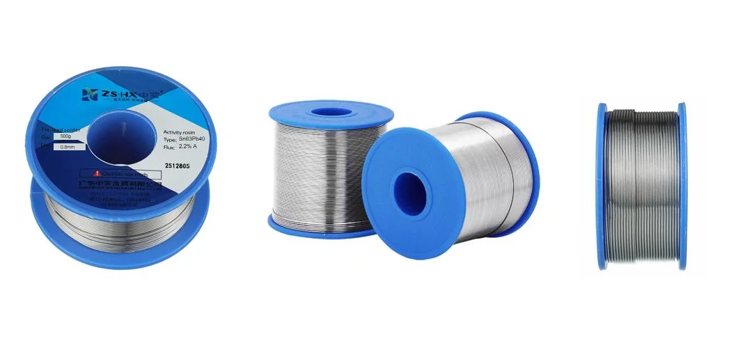 China Factory Solder Wire 250g 63 37 (0.5/0.6/0.8/1.0mm) High Purity Tin Wire for PCB SMD BGA Rework Welding Accessories Soldering Tin Wire