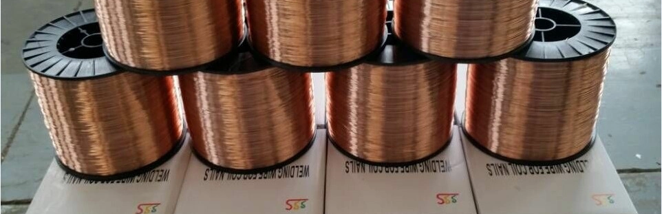 0.6/0.7/0.8 mm Copper Coated Welding Wire for Coil Nail